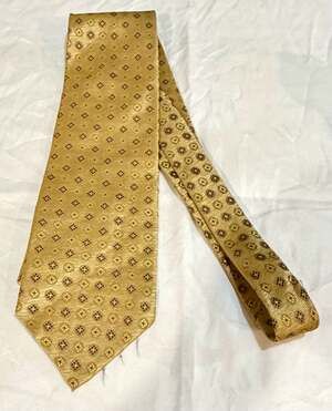 Set of 5 Assorted Vintage Designer Silk Neckties